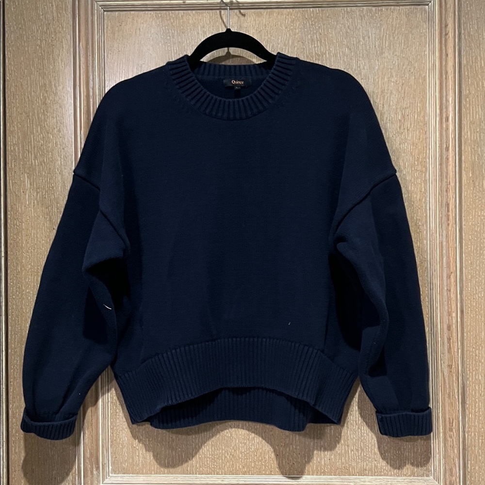 Quince Deep Blue Knitwear